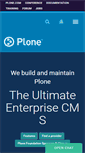 Mobile Screenshot of plone.org